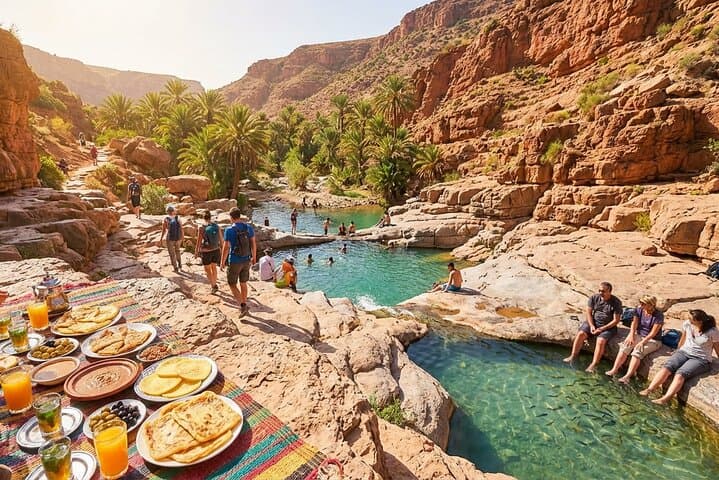 agadir Paradise Valley & Atlas Mountains Tour incl. Berber Breakfast