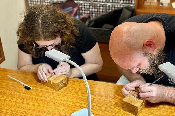 東京で日本のハンコネームシールを作ろう