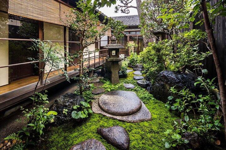 プライベート京都町家ホム訪問寿司料理と茶道