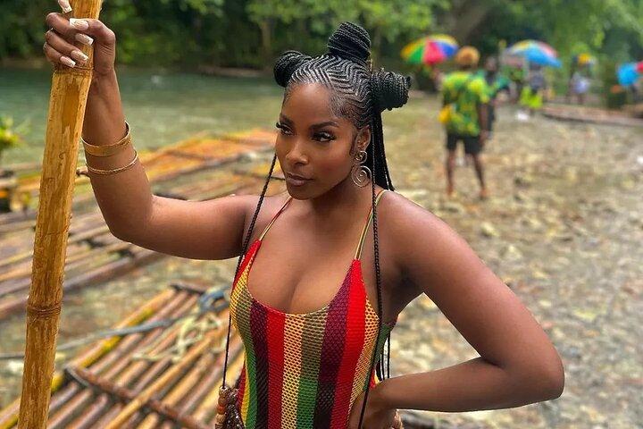 Rafting de bambu e equitação Montego Bay