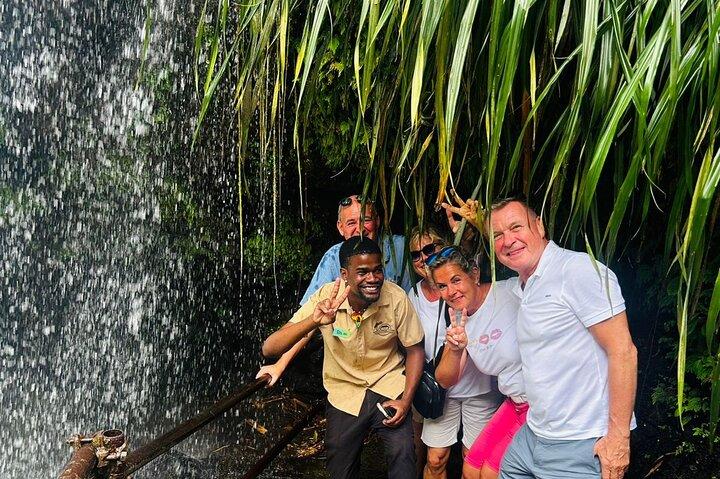 Visite guidée de la Grenade : cascade, Grand Etang et Chocolat