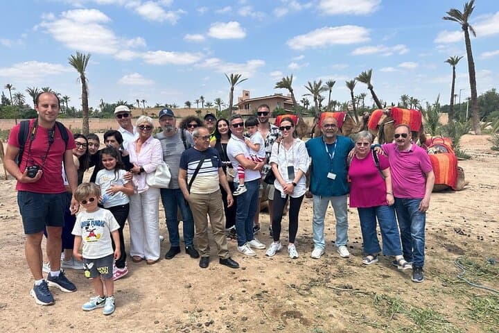 Private Marrakech Day Trip with Camel Ride From Casablanca