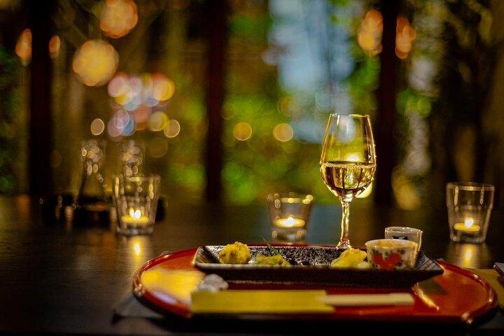 京都：ライフスタイルミュージアムでの懐石ディナー