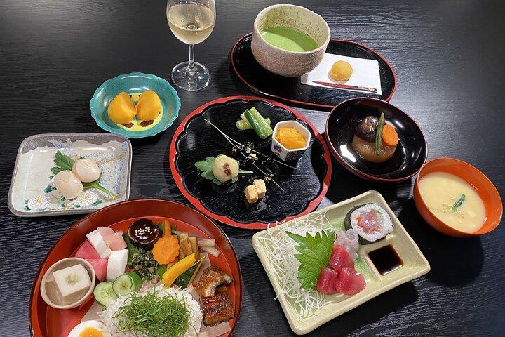 京都：ライフスタイルミュージアムでの懐石ディナー