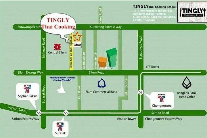 バンコクティンリータイ料理学校半日体験