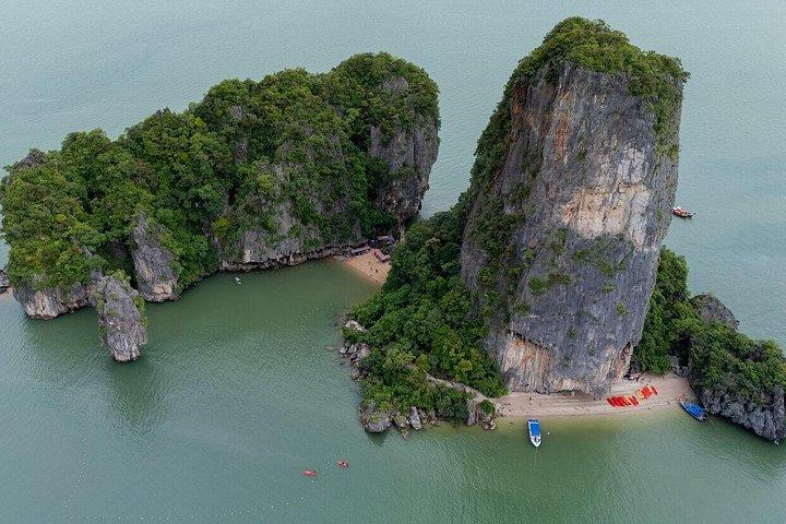 生物発光ナイトパドルツアーと食事付きジェームズボンド島