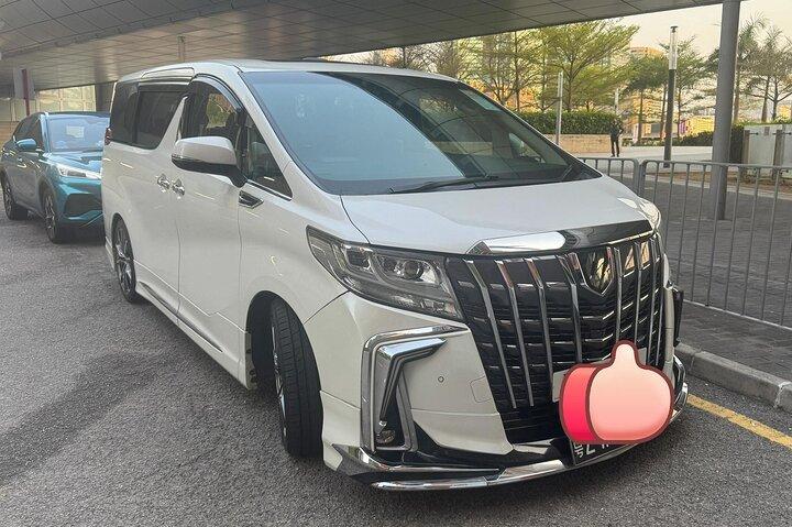 HZMBブリッジ経由の香港TOマカオ専用アルファードシャトル