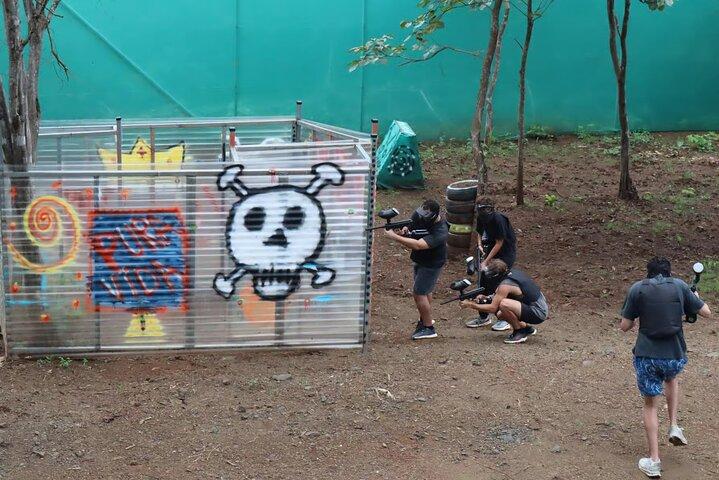 Experiência de Paintball perto de Tamarindo