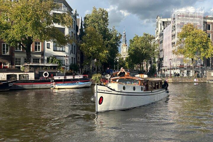 Amsterdam : Tour in barca Bulldog, Fumatori inclusi 2 Bevande