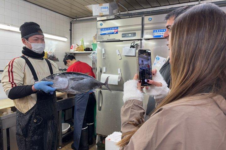 京都： 寿司&マーケットツアーを楽しもう! ファミリー&カップルに最適!