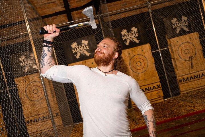 MANIAX Melbourne CBD - Axe kaste session 1 time
