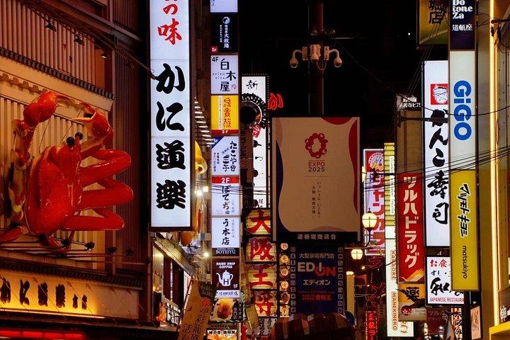 大阪送迎付き車でのプライベートツアー最大9名様
