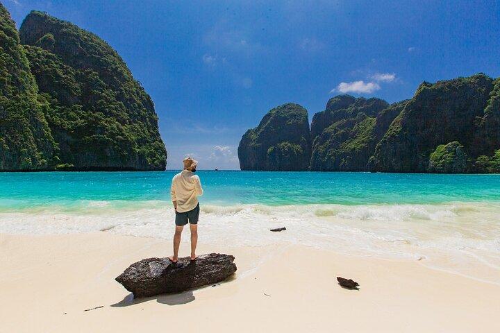 Phi Phi-eilanden eendaagse tour per speedboot vanuit Phuket