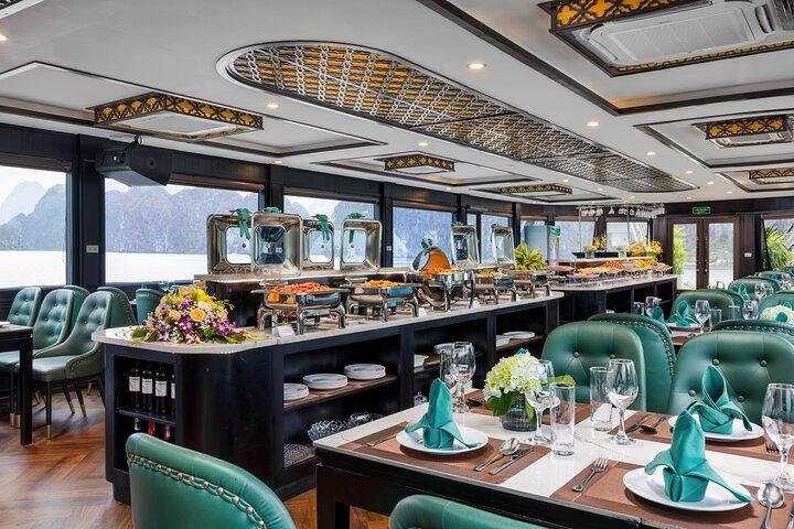 Hercules 5-stjernet krydstogt Helgedag Halong Bay Tour fra Hanoi