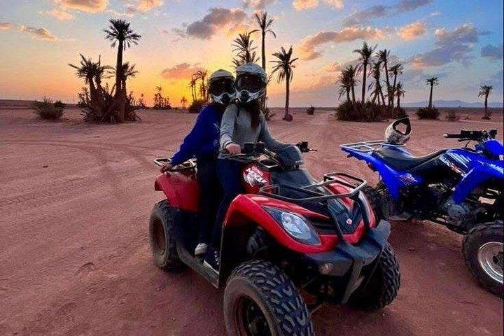 Marrakech 2h Quad Plam boschetto con pick up