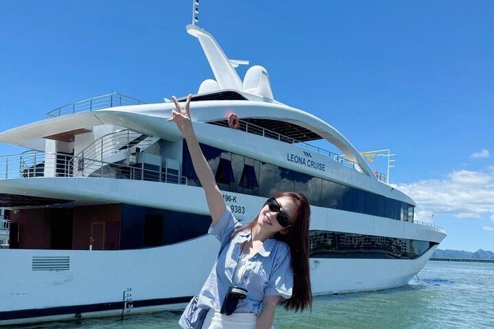 Premium Halong Bay Day Cruise de Hanoi Tour de Luxo de 5 Estrelas