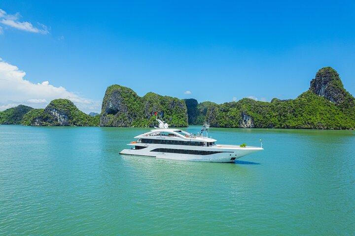 Premium Halong Bay Day Cruise de Hanoi Tour de Luxo de 5 Estrelas