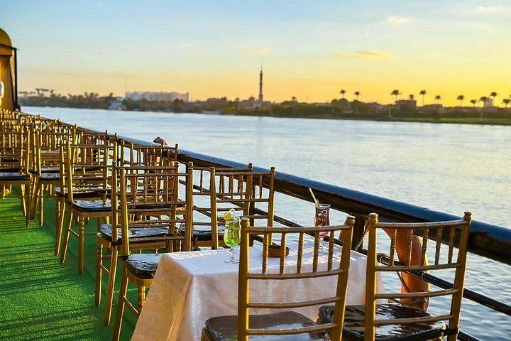 Cruzeiro com jantar do rio Nilo de 2 horas do Cairo