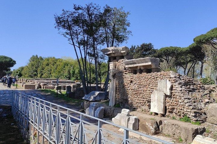 オスティア・アンティカ考古学公園とイタリア語GELATO