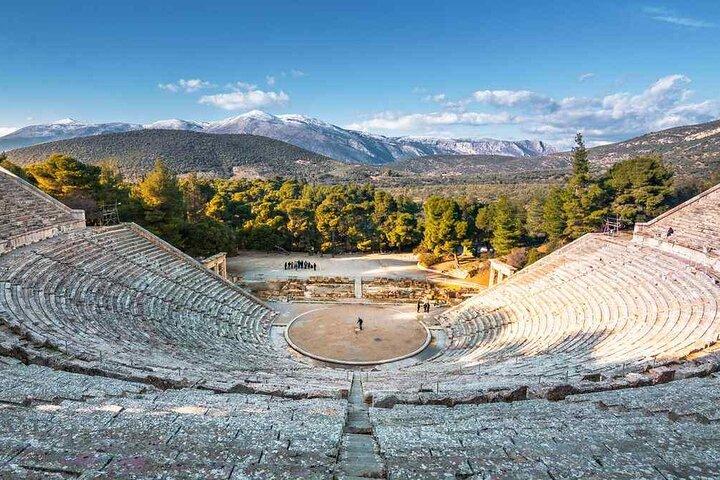 De Atenas: Mycenae, Nafplio e Epidaurus Tour Privado