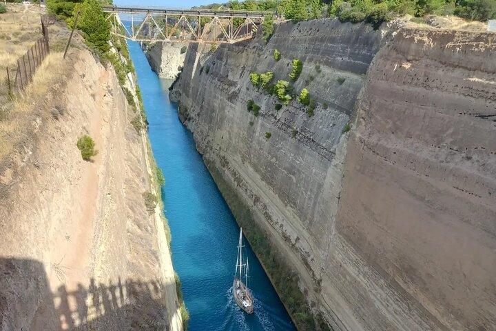 Cruzeiro pelo Canal de Corinto, Teatro Epidauro e Tour Privado de Nafplio