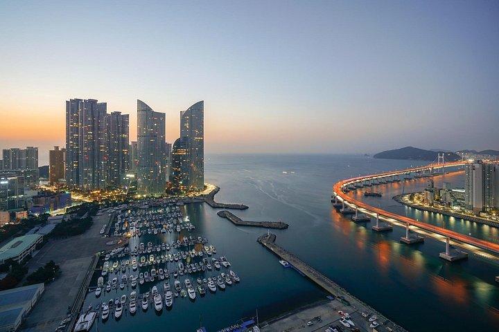 Busan Night Views & Yacht Experience – Visite privée de la rive