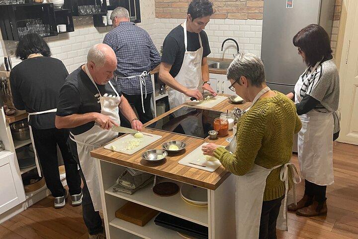 Classe de cozinha húngara com o Chef Marti