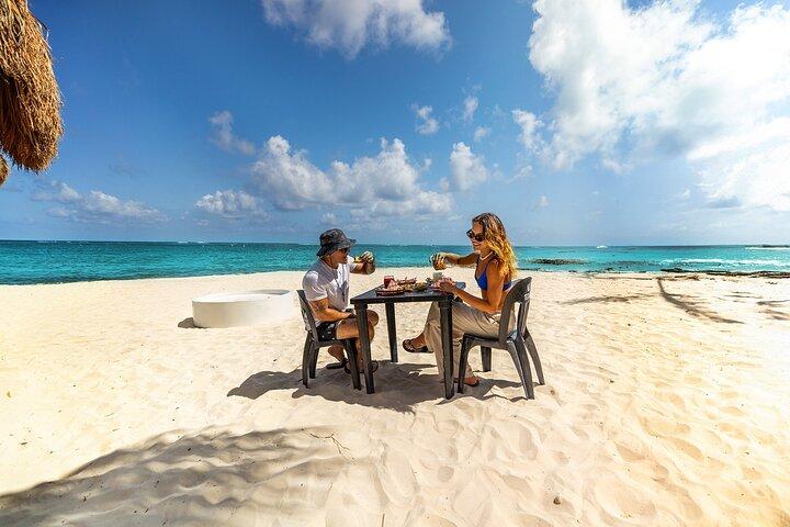 Tacos am Strand & Stadtrundfahrt mit Tequila-Verkostung von Cancún