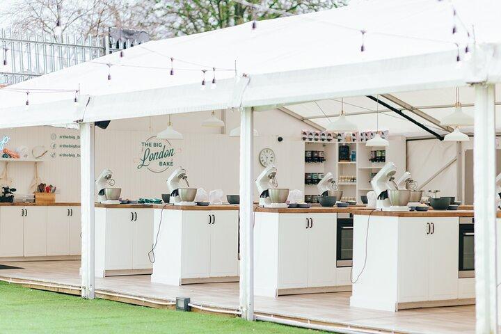 East London British Baking Masterclass chá da tarde icônico