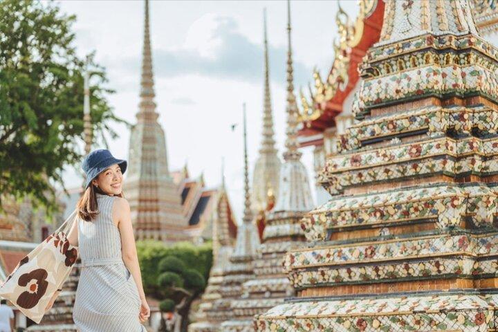Bangkok Two Temple Tour: Wat Pho, Buda Esmeralda e Grande Palácio