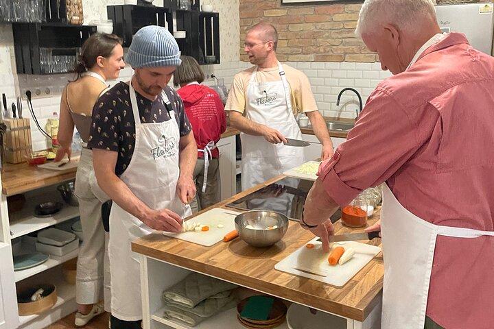 Classe de cozinha húngara com o Chef Marti