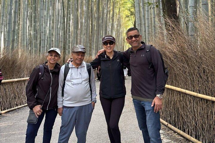 Kyoto Arashiyama Bamboo Forest Randonnée (Temples cachés)