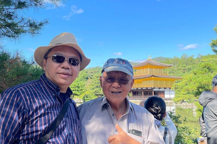 Excursion d'une journée à Kyoto et Nara en voiture privée avec Guide local