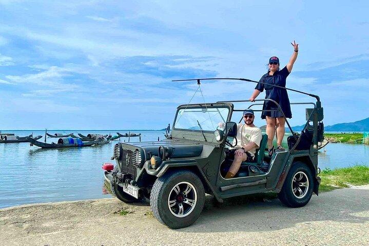 Hue till Hoi An Jeep Tour: Hai Van Pass, Lang Co Beach och utsiktsplatser