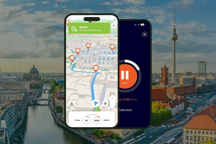 Berlin Audio Guided Walking Tour 2h40 and 30 Audio Comments