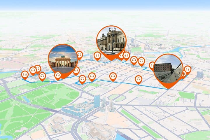 Berlin Audio Guided Walking Tour 2h40 and 30 Audio Comments