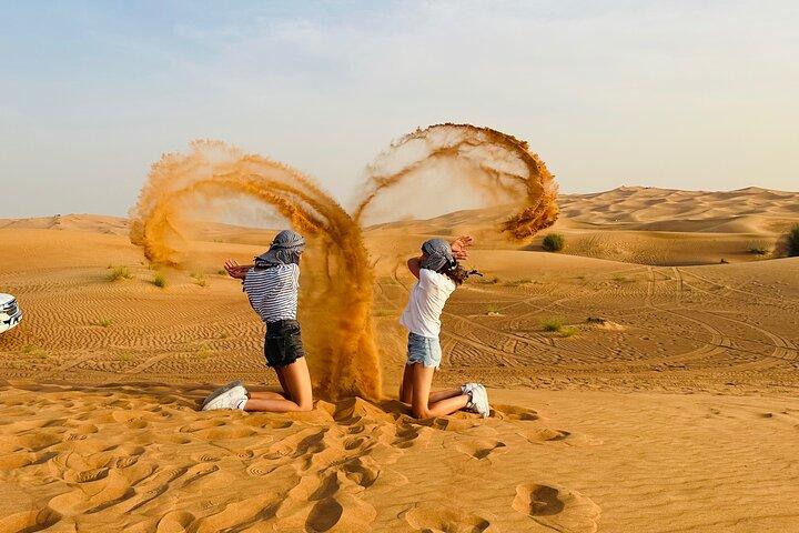 Dubai Desert Safari, Excursão Privada de Carro, Camelo, Sand-boarding