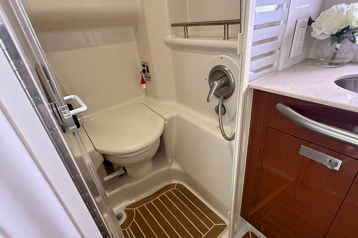 37 Ft Yacht Rental for 2 or 4 hours, Bluetooth, In the Miami Bay