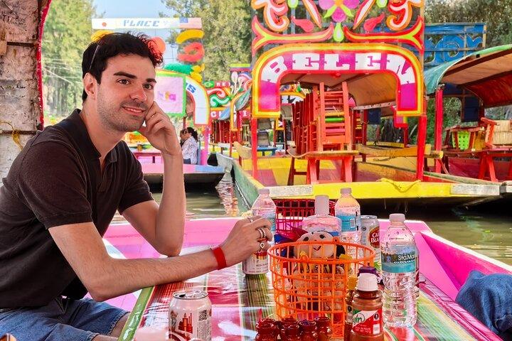 Boat Tour in Mexico City and Mezcal Fiesta with Food and ∞Drinks