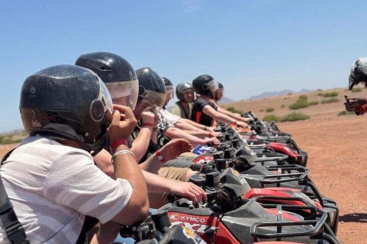Quad safari and Camel Ride in Marrakech Desert