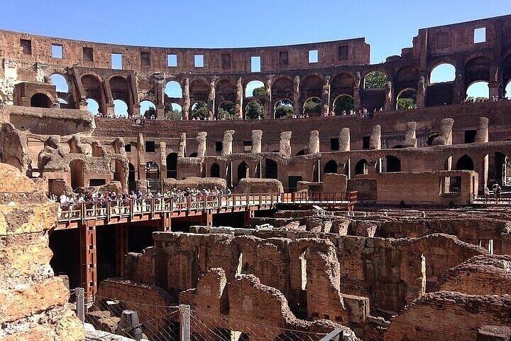 Colosseum Night Tour Experience Arena & Underground.