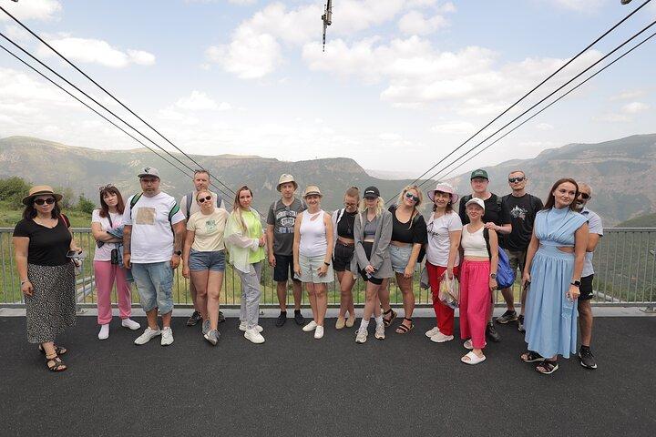 Tatev & Shaki Waterfall Guided Group Tour com degustação de vinhos