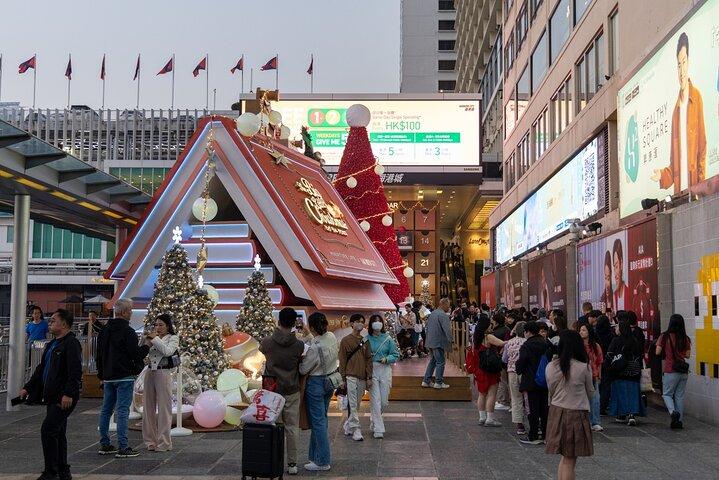 Private Weihnachtswanderung durch Hongkong und Eierwaffel-Leckerbissen