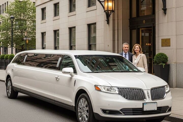 NYC Luxury Airport Departure Transfer by Limo, SUV, Sedan or Van