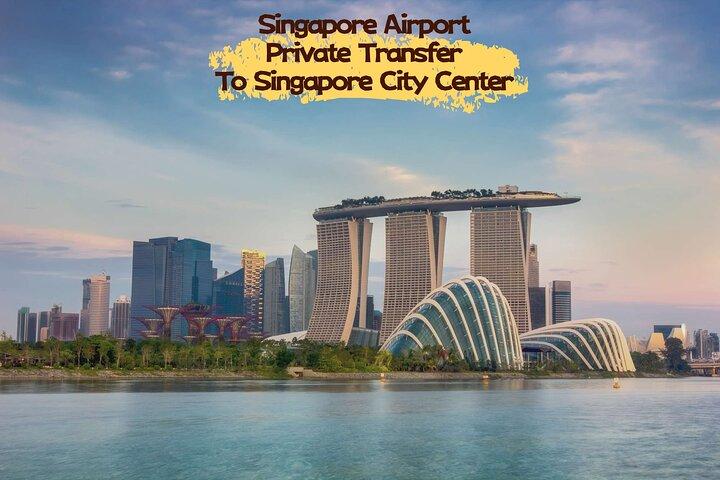 Singapore Changi SIN Airport Trasferimento privato al centro città