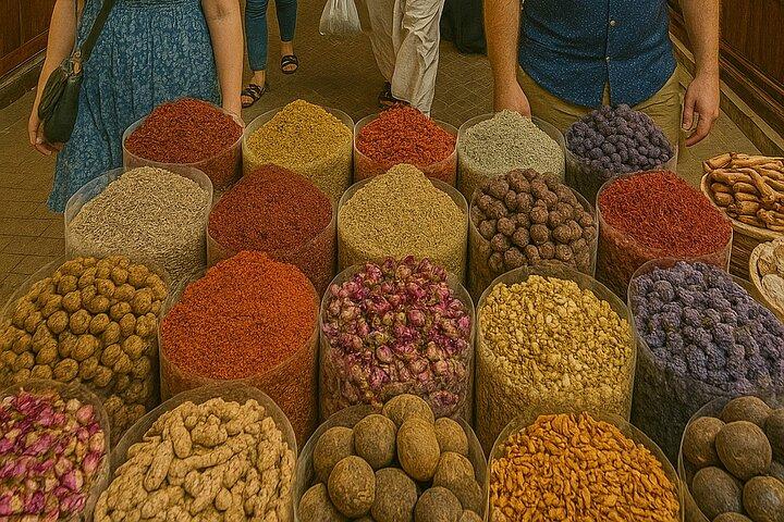 Tour della città di Dubai di mezza giornata con Creek, souk e soste fotografiche iconiche
