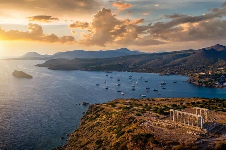 Athens Cape Sounio and Temple of Poseidon Sunset Tour