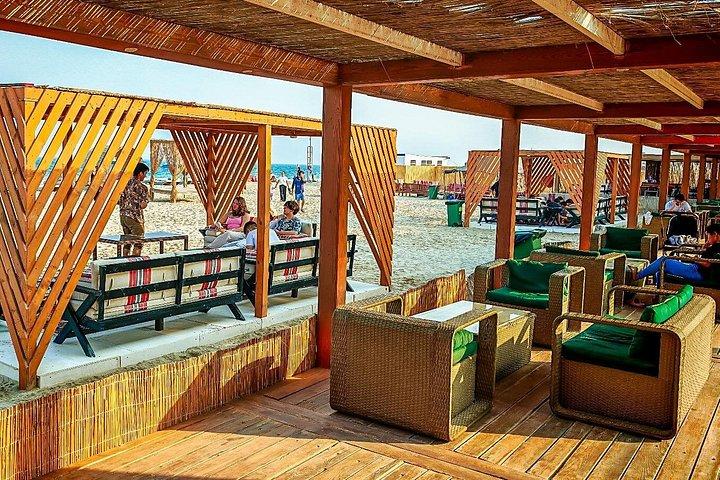 Private Full Day Desert Safari with beach camp buffet
