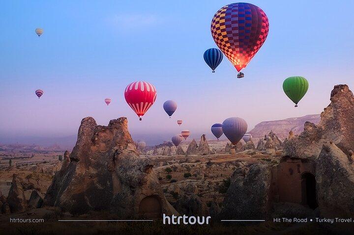 Cappadocia Balloon Ride con Ihlara Valley e Derinkuyu Underground City Tour