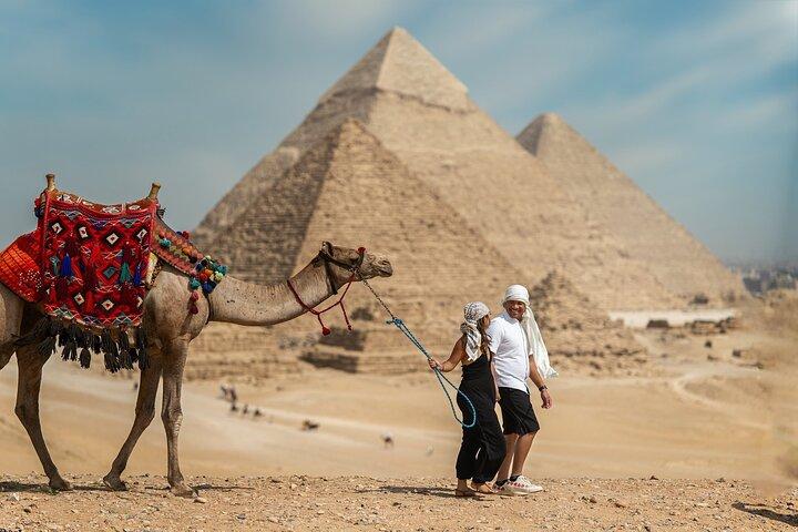Halvdagstur Giza pyramiderna och den stora sfinxen med privat turguide